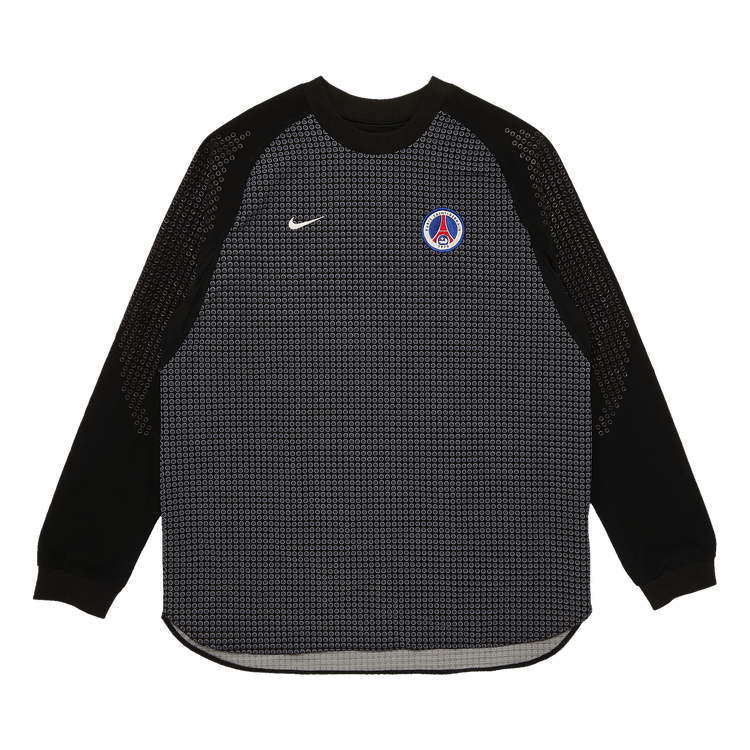 Nike Paris Saint-Germain Logo Patch Long-Sleeve 'Black/Grey'