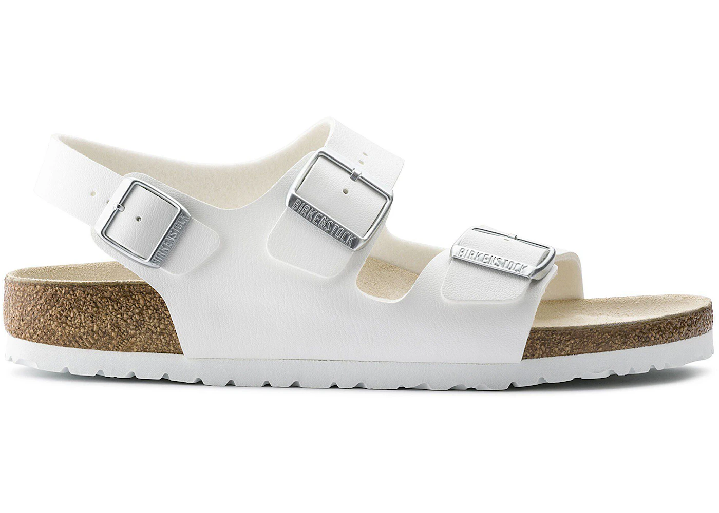 Birkenstock Milano Birko-Flor White