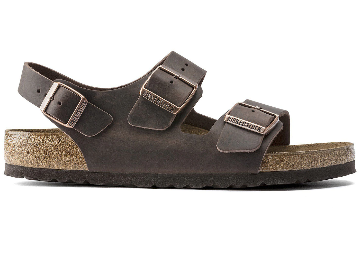 Birkenstock Milano Oiled Leather Habana