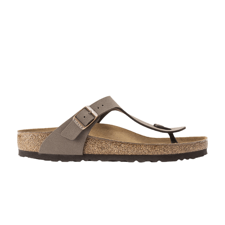 Birkenstock Gizeh Birkibuc 'Mocha'