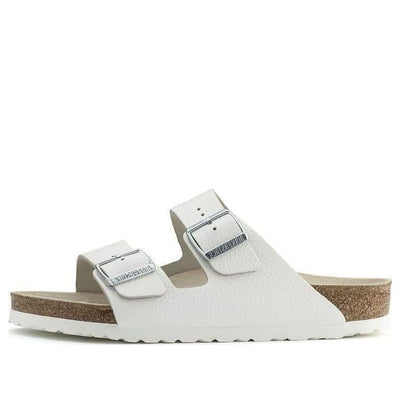 Birkenstock Arizona Leather Sandals 'White'