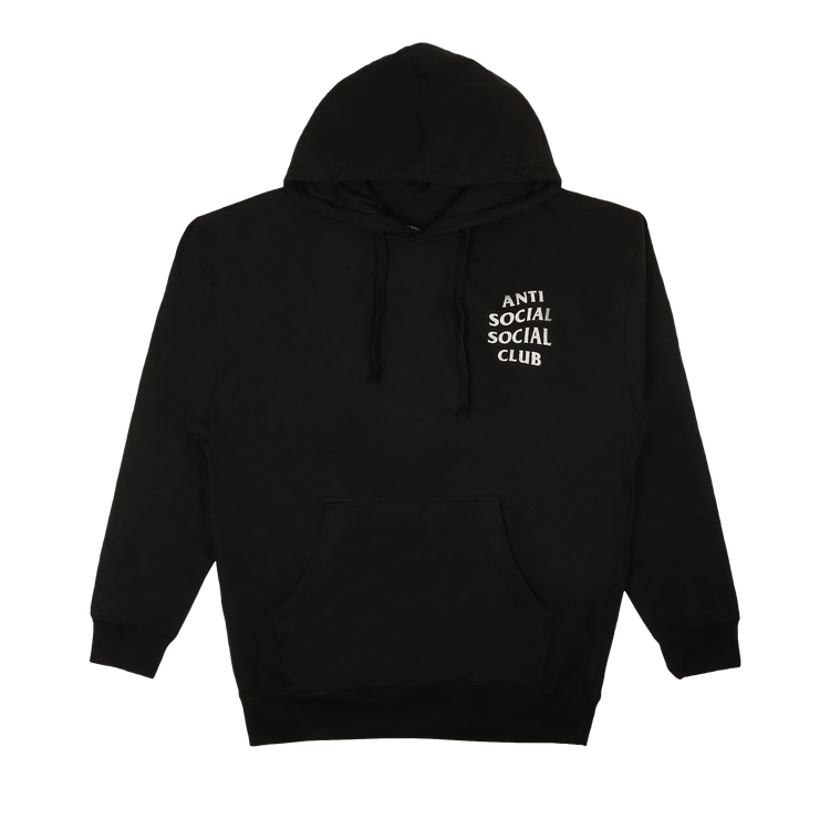 Anti Social Social Club Glitter Blinded Hoodie 'Black'