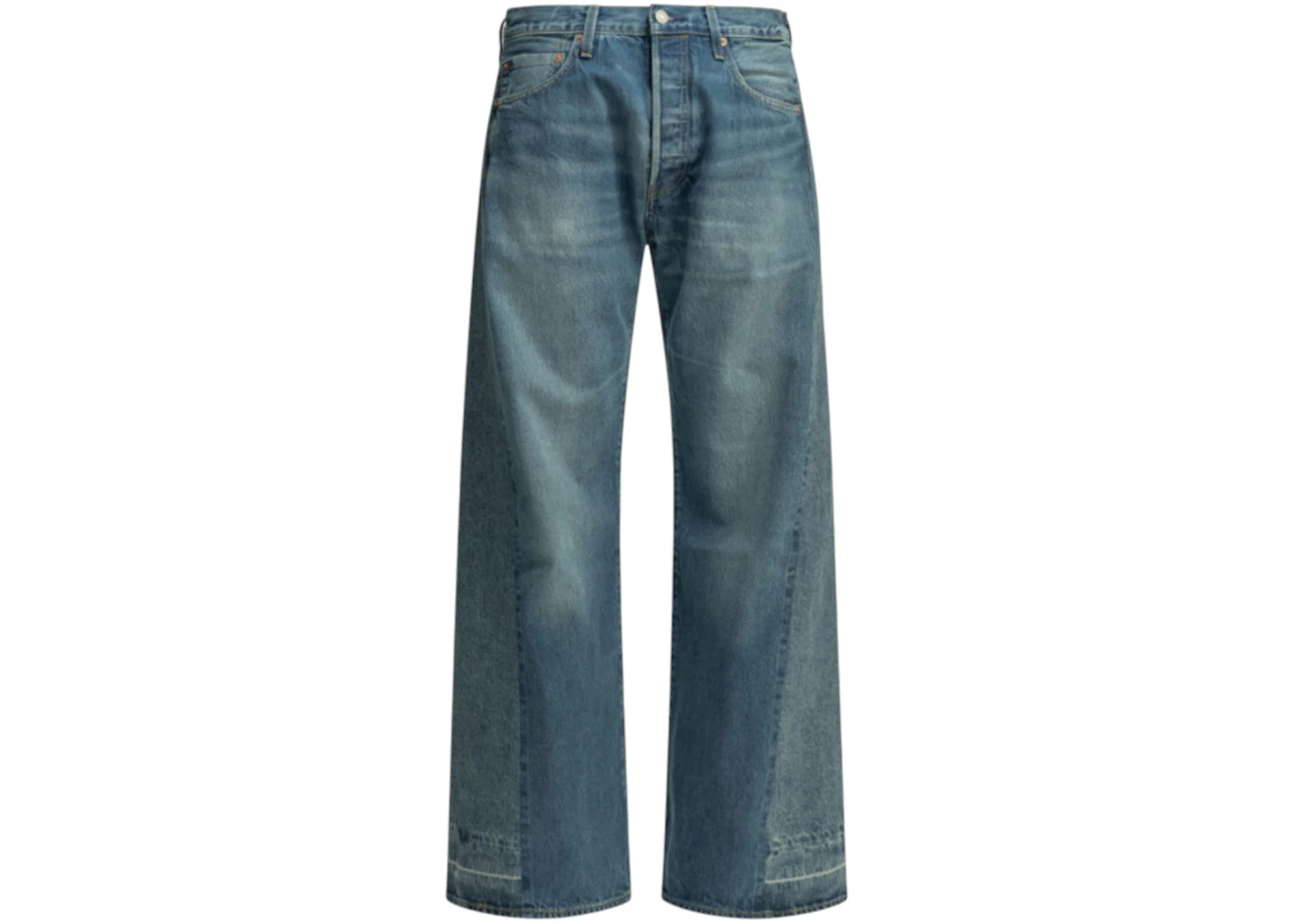 Levis 501 '80 Customized Wide Leg Jeans Light Blue