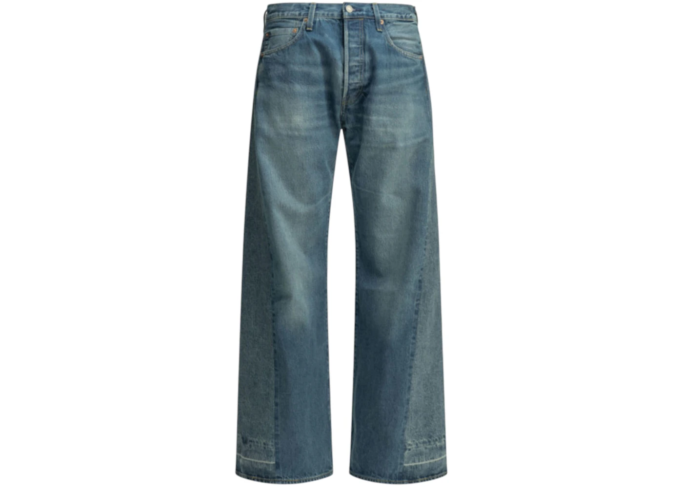 Levis 501 '80 Customized Wide Leg Jeans Light Blue