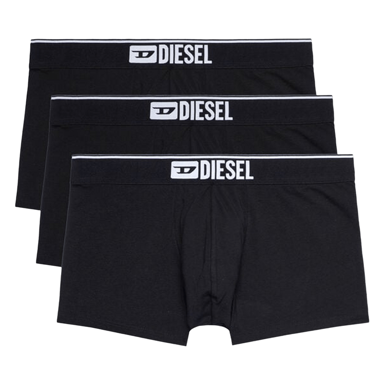 Diesel UMBX Damien 3 Pack Boxer Shorts 'Black'