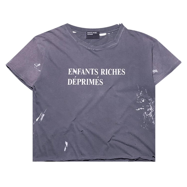Enfants Riches Déprimés Classic Logo T-Shirt 'Paint Grey'