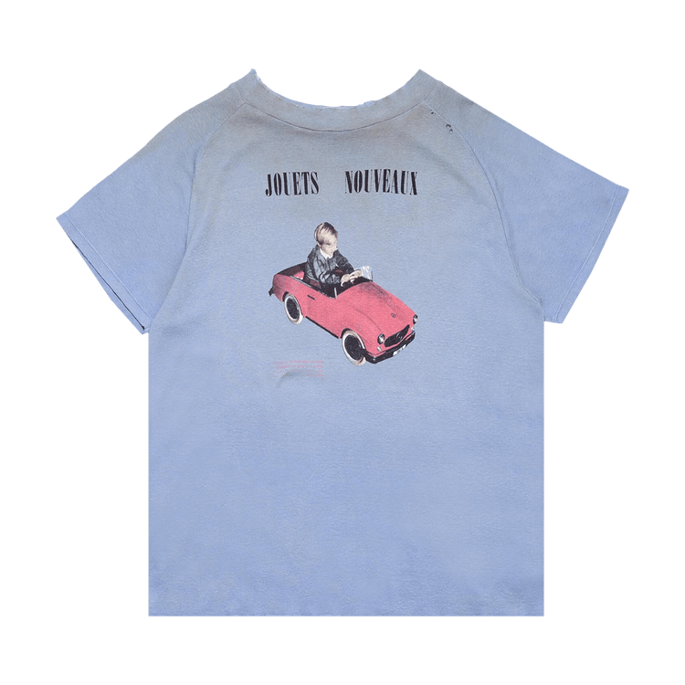 Enfants Riches Déprimés Jouets Nouveaux Raglan T-Shirt 'Sun Faded Blue'