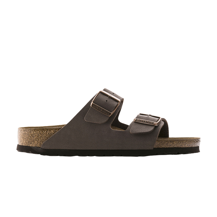 Birkenstock Arizona Birkibuc Narrow 'Mocha'