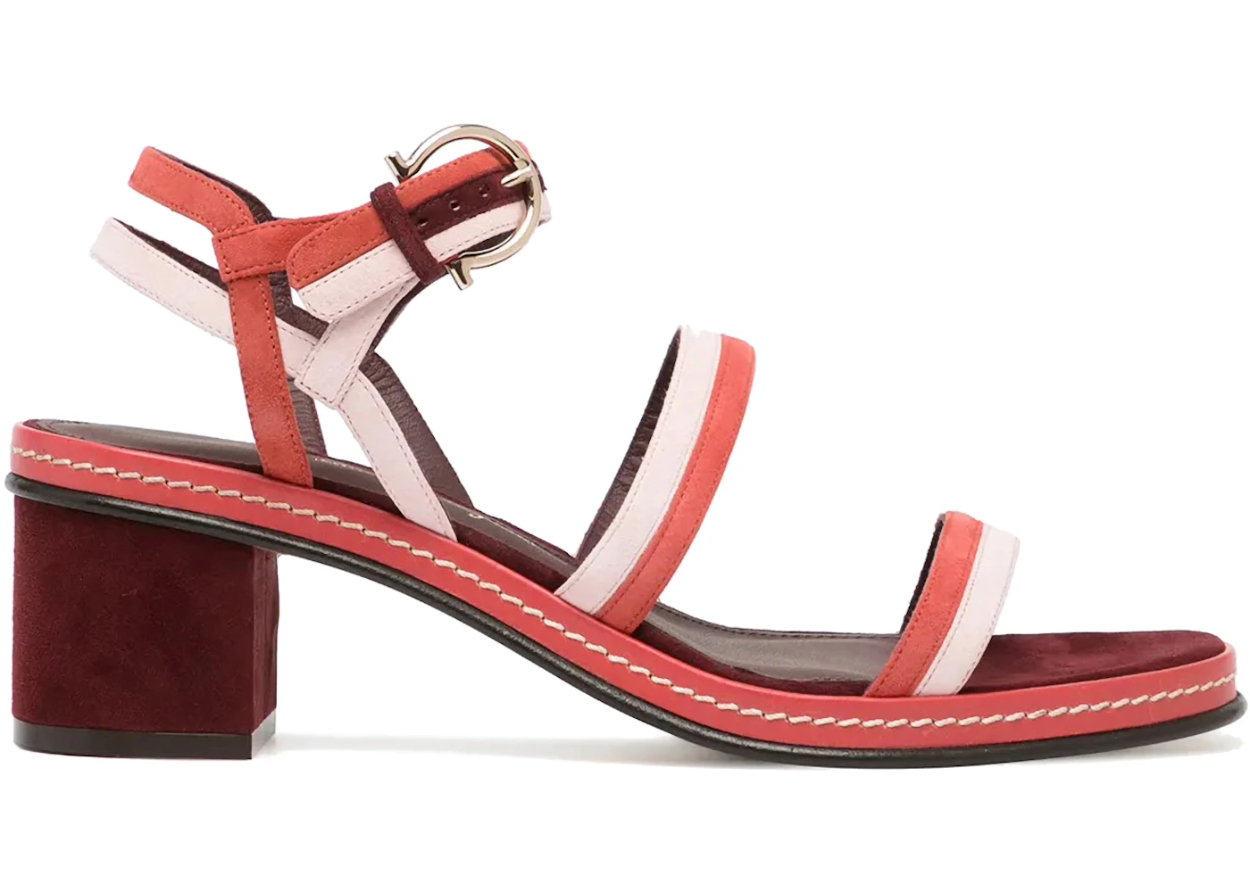 Ferragamo Maloy 55mm Sandals Beige Khaki (Women's)