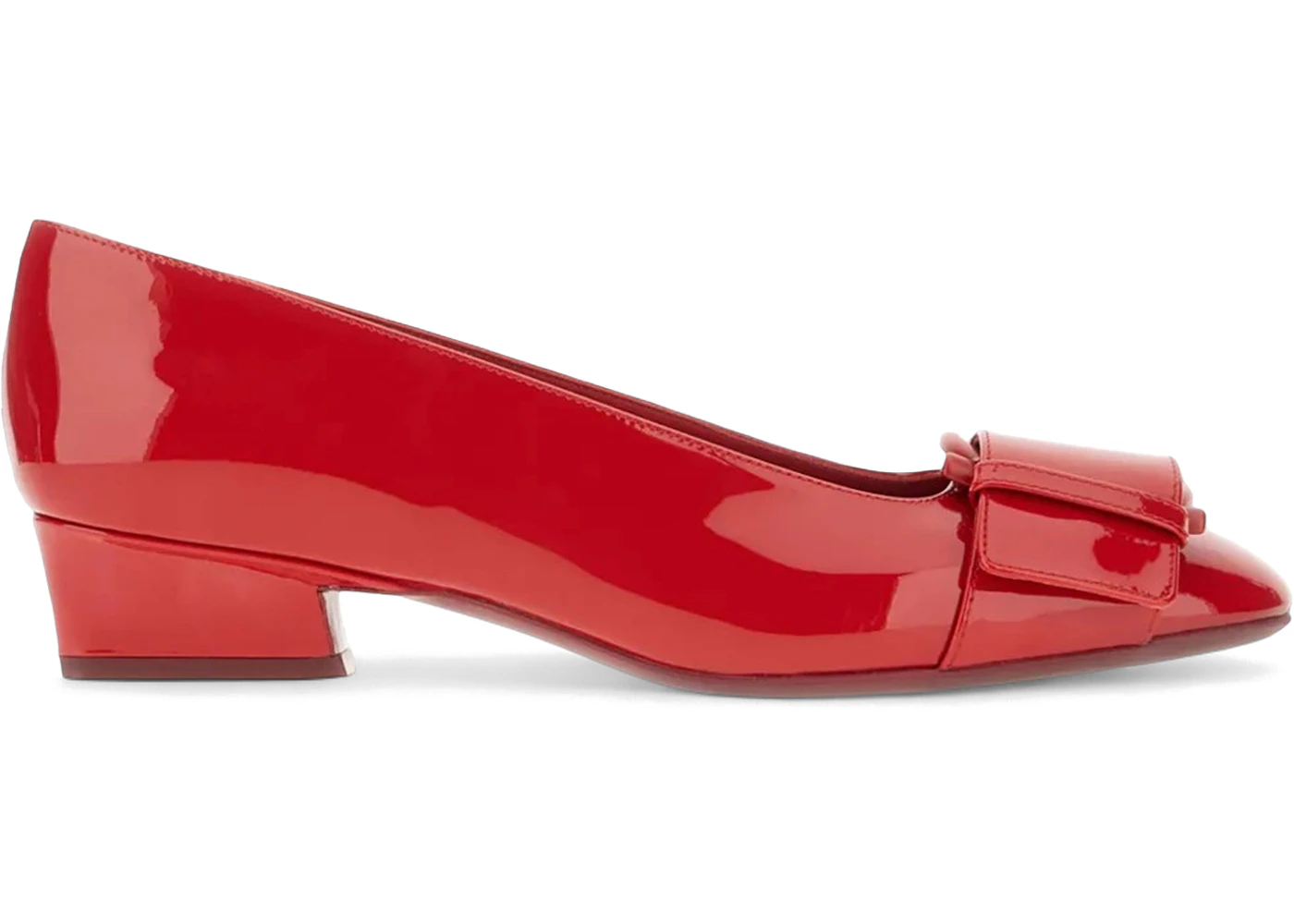 Ferragamo Lipstick Ballerinas Red (Women's)