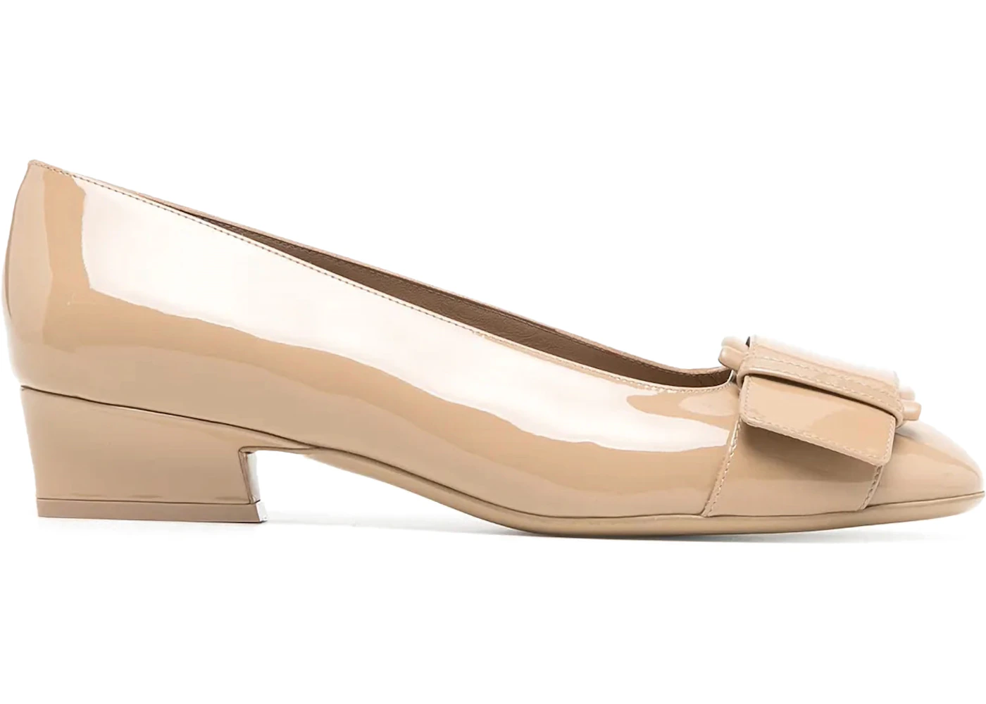 Ferragamo Bessie 30 Pumps Beige Khaki (Women's)