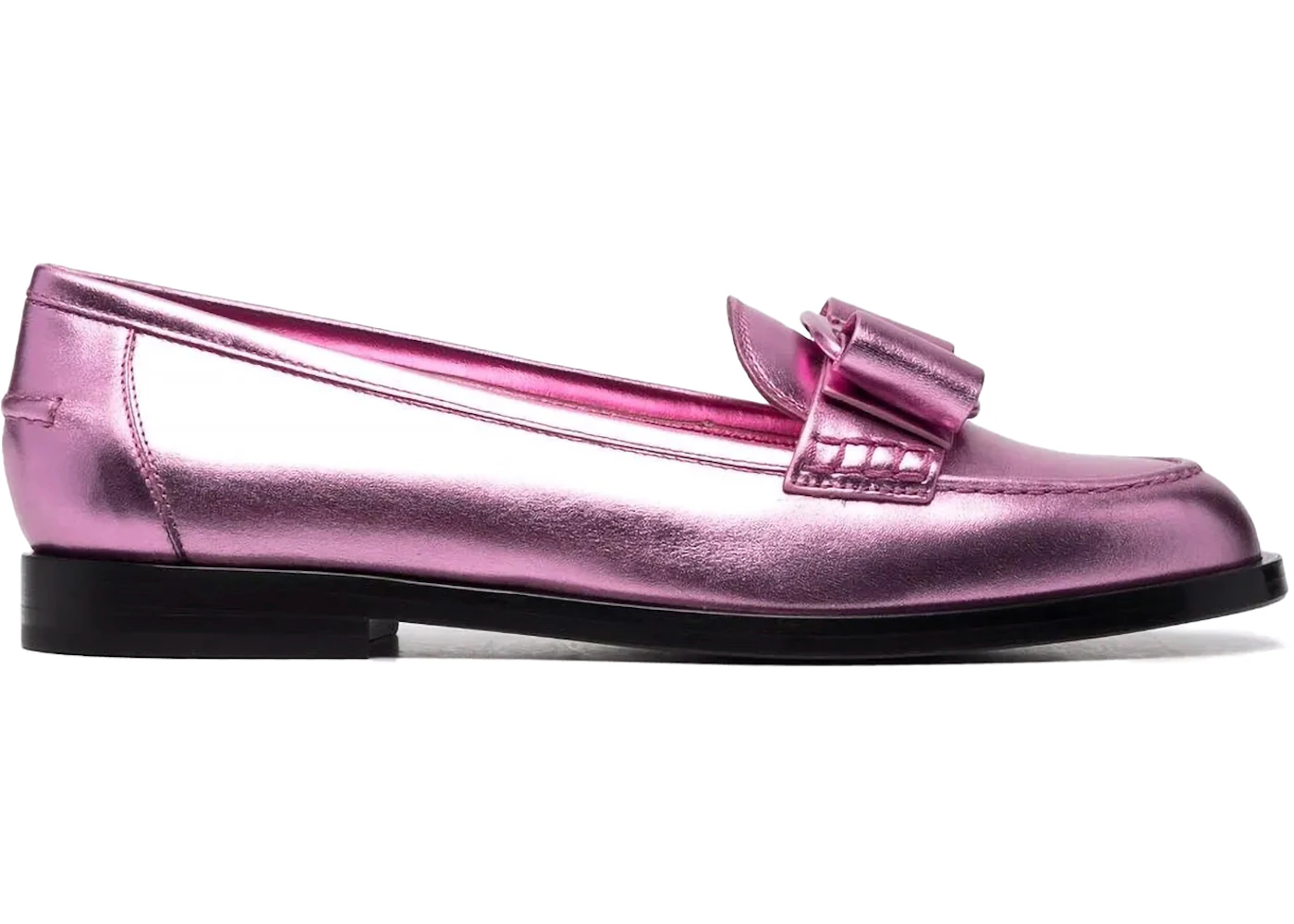 Ferragamo Vivaldo High Shine Ballerina Shoes Pink (Women's)