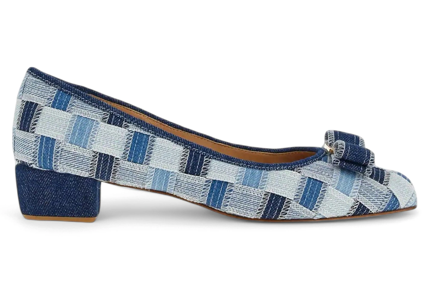 Ferragamo Wo Varina Pumps Blue (Women's)