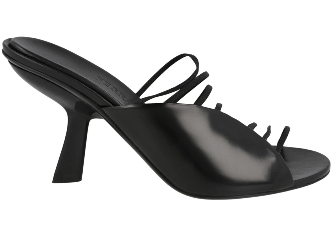 Ferragamo Altaire Strappy Mules Black (Women's)