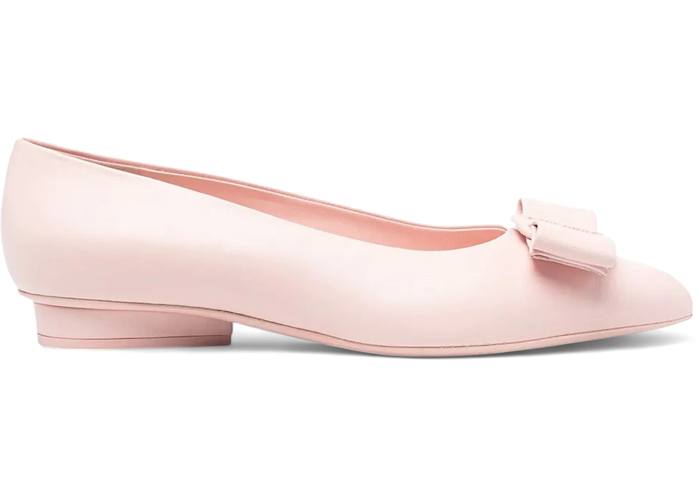Ferragamo Viva Pointed Ballet Flats Pink (Women's)