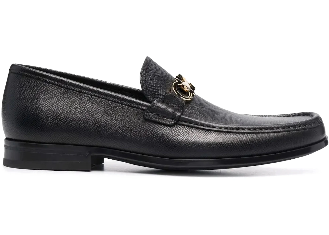 Ferragamo Ornament Slip-On Black