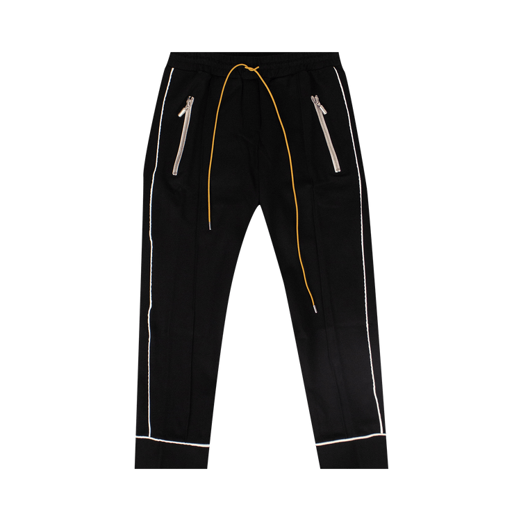 Rhude Contrasting Trim Track Pant 'Black'