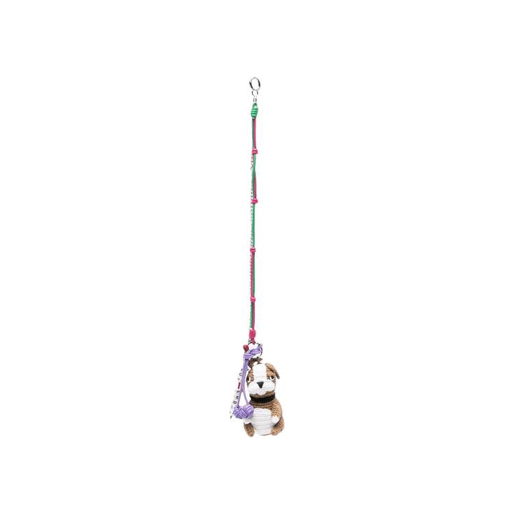 Charles Jeffrey Loverboy Character Crochet Bag Charm 'Beige'