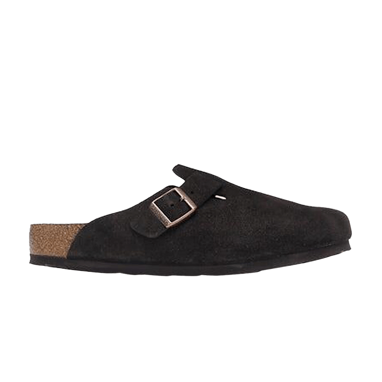 Birkenstock Boston Soft Footbed Suede 'Mocha'