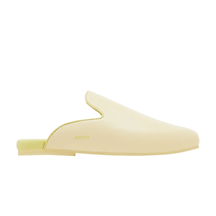 GOAT Horoscope Aries Mule Creamy Ivory/Mint Yellow