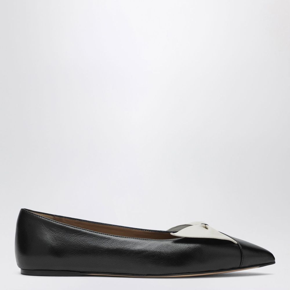 Ferragamo Bow Pointed Flat Shoes