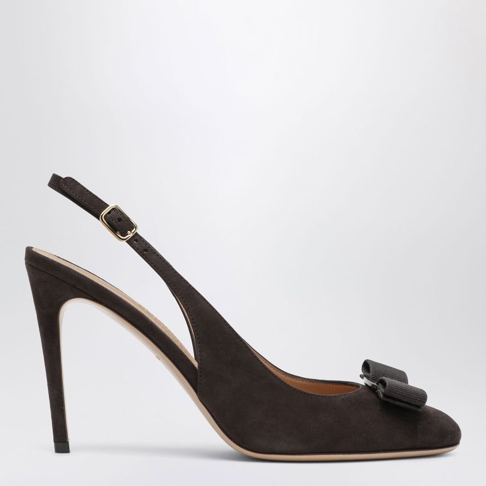 Ferragamo Bow Slingback Heeled Pumps
