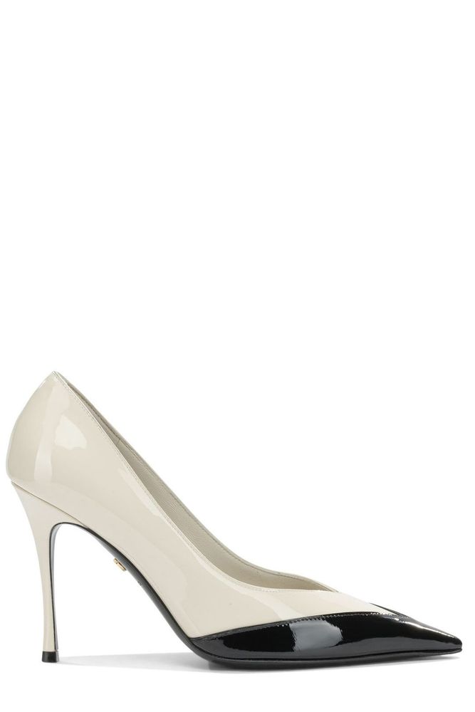 Ferragamo Yasmin 95 Pointed Heeled Pumps