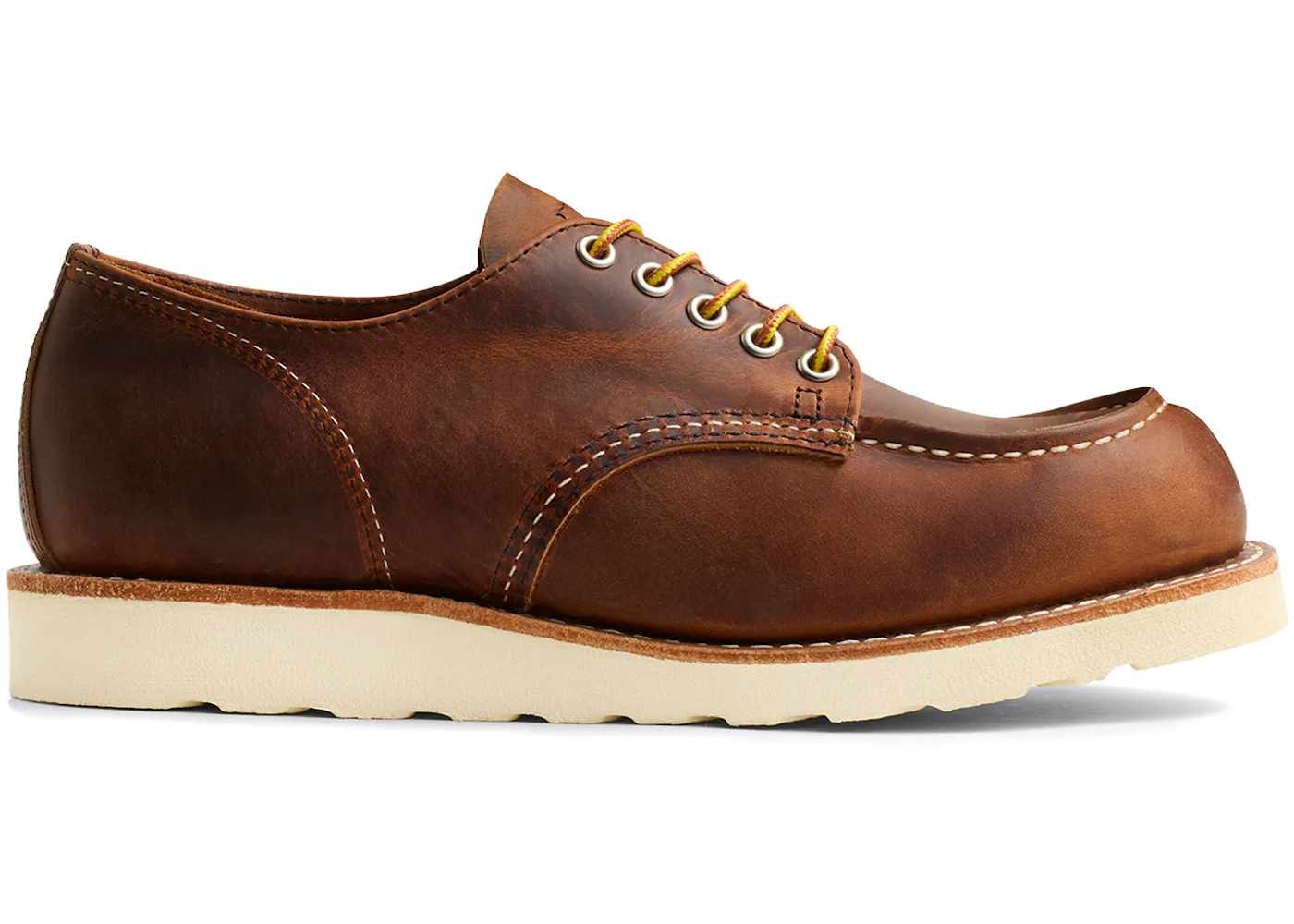 Red Wing Shoes Classic Moc Oxford Copper Rough & Tough Leather