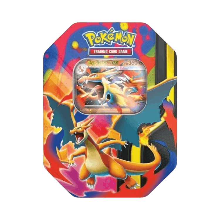 Pokémon Mega Charizard Tin (Mega Charizard Y ex)