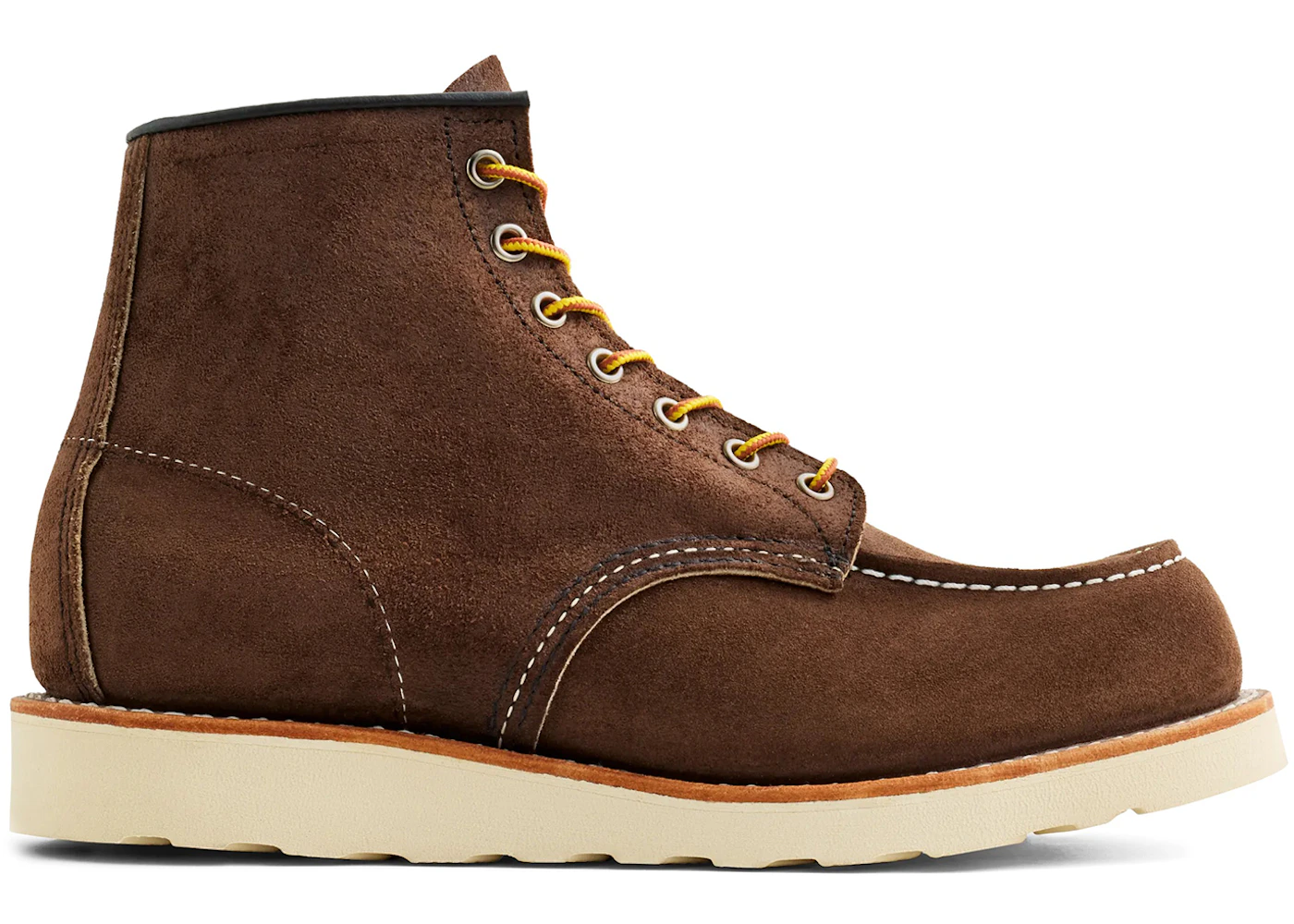 Red Wing Shoes Classic Moc 6-Inch Boot Heritage #8836 Chocolate Muleskinner Leather