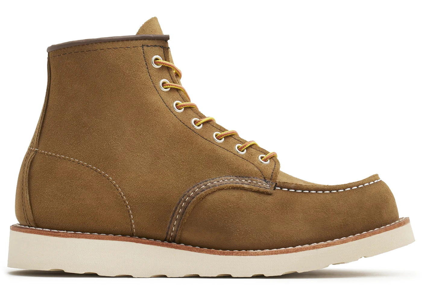 Red Wing Shoes Classic Moc 6-Inch Boot Heritage #8881 Olive Mohave Leather