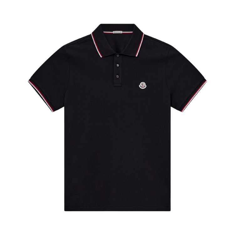 Moncler Short-Sleeve Polo 'Blue'