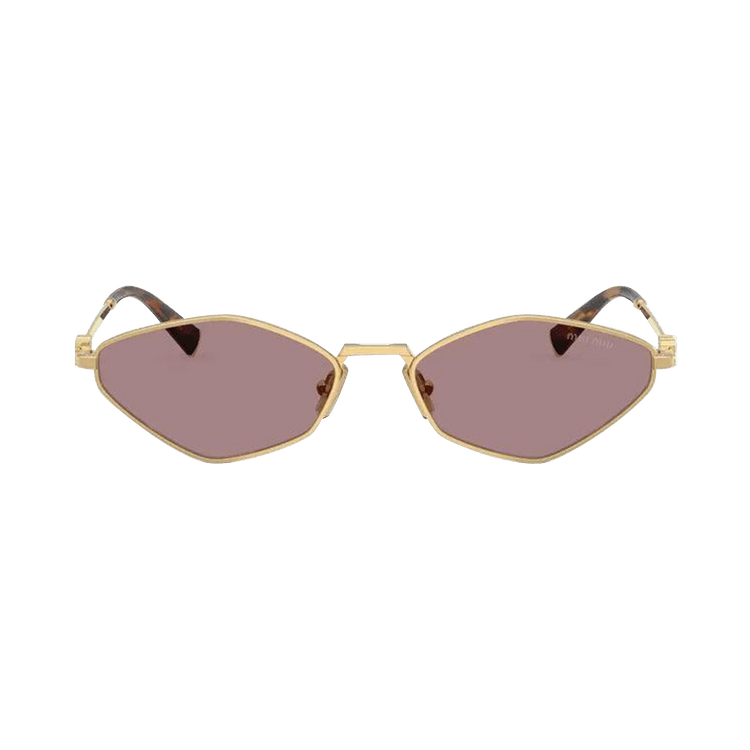 Miu Miu Logo Sunglasses 'Mauve'