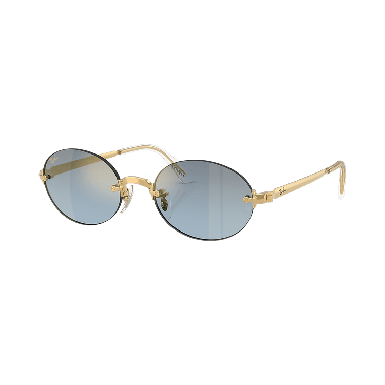 Ray-Ban x A$AP Rocky Wired Metals 'Arista/Blue Gradient/Dark Grey'