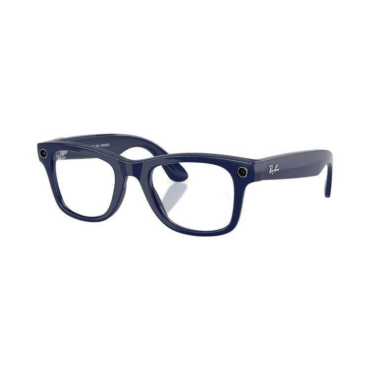 Ray-Ban Meta Wayfarer 'Shiny Cosmic Blue/Clear To Sapphire Transitions'