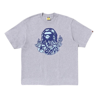 A Bathing Ape Palm Resort Camo Ape Head T-Shirt 'Grey'