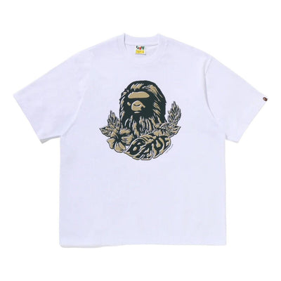 A Bathing Ape Palm Resort Camo Ape Head T-Shirt 'White'