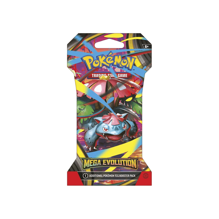 Pokémon Mega Evolution Sleeved Booster Pack (Mega Venusaur Artwork)