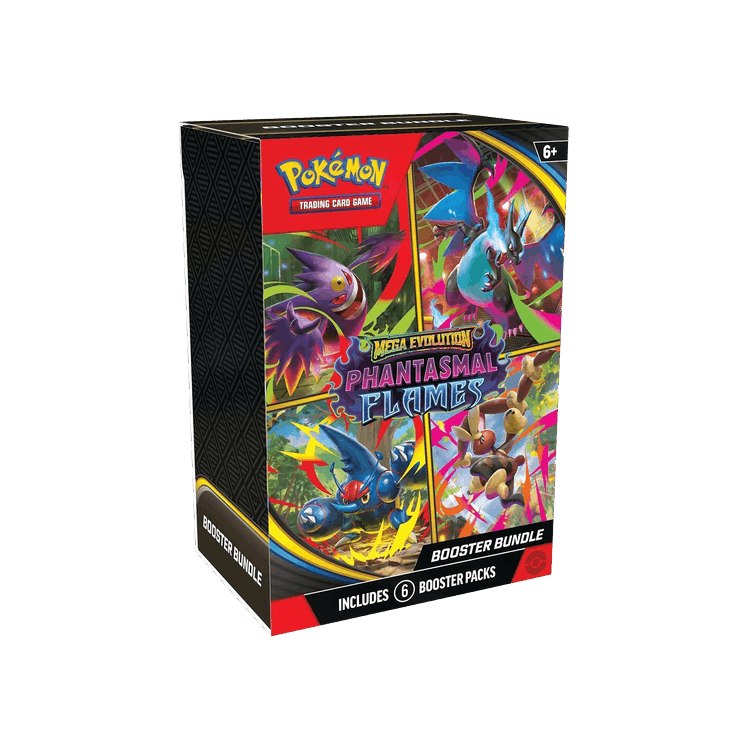 Pokémon Mega Evolution: Phantasmal Flames Booster Bundle