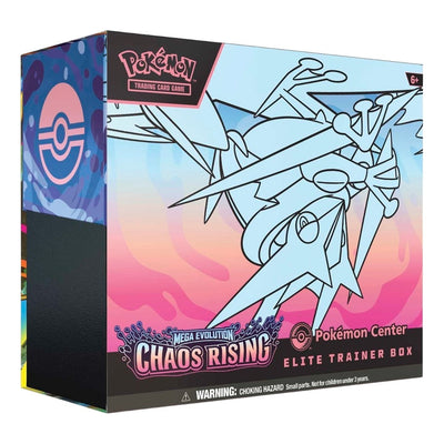 Pokemon Card Eng. 2026 Pokemon ME04: Mega Evolution Chaos Rising Pokémon Center Elite Trainer Box