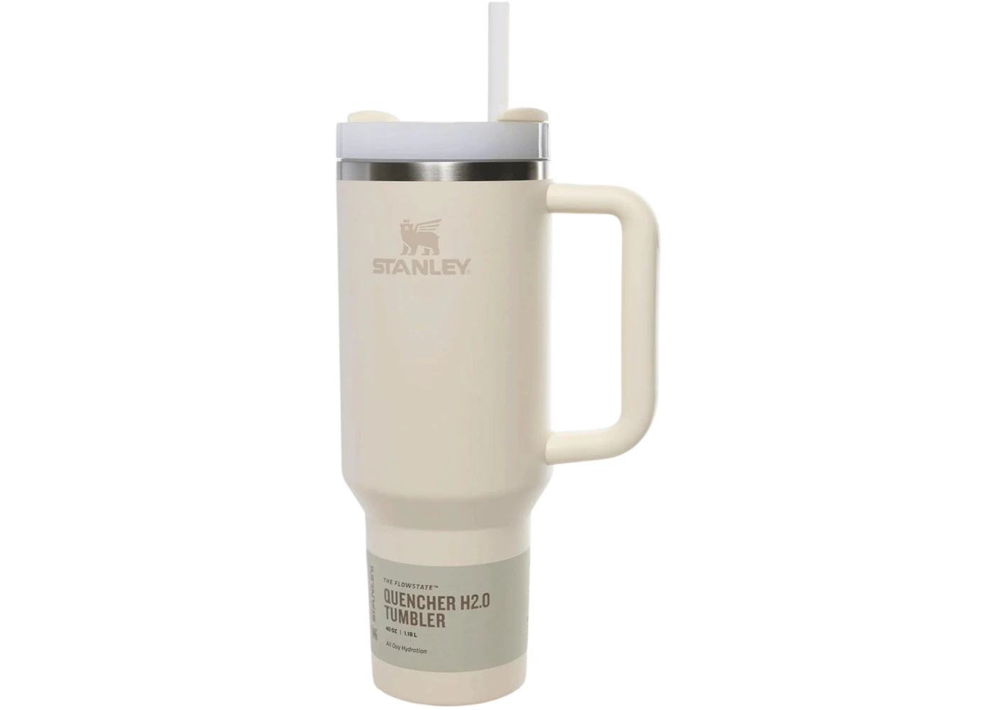 Stanley The Quencher H2.0 Flowstate Tumbler Cream