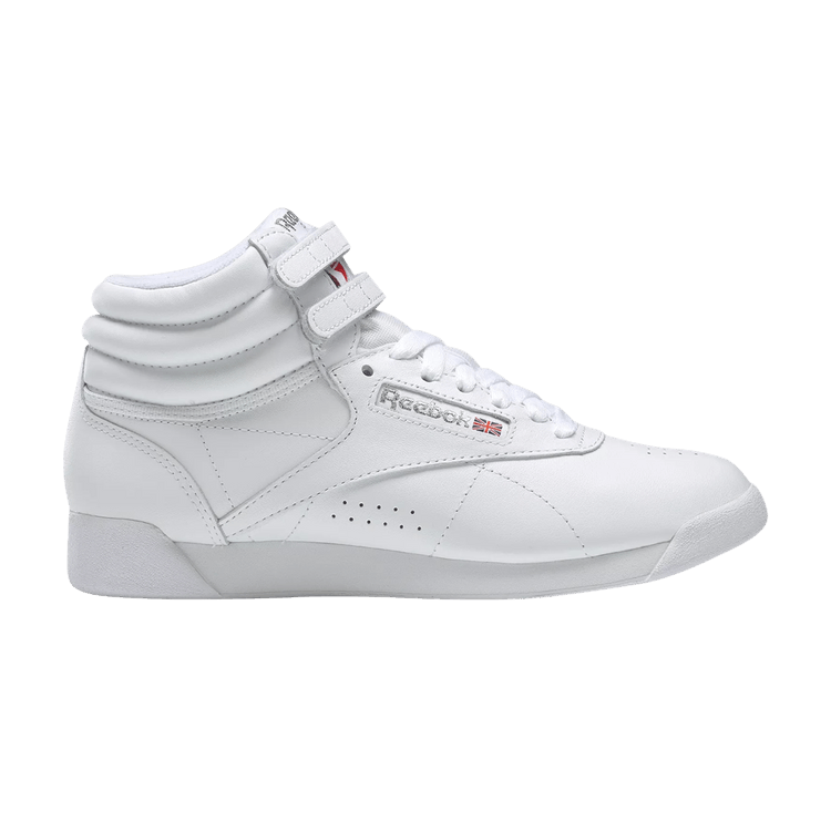 Reebok Wmns Freestyle High 'White Silver'