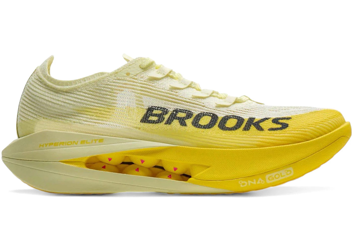 Brooks Hyperion Elite 5 Luminary Yellow Gray