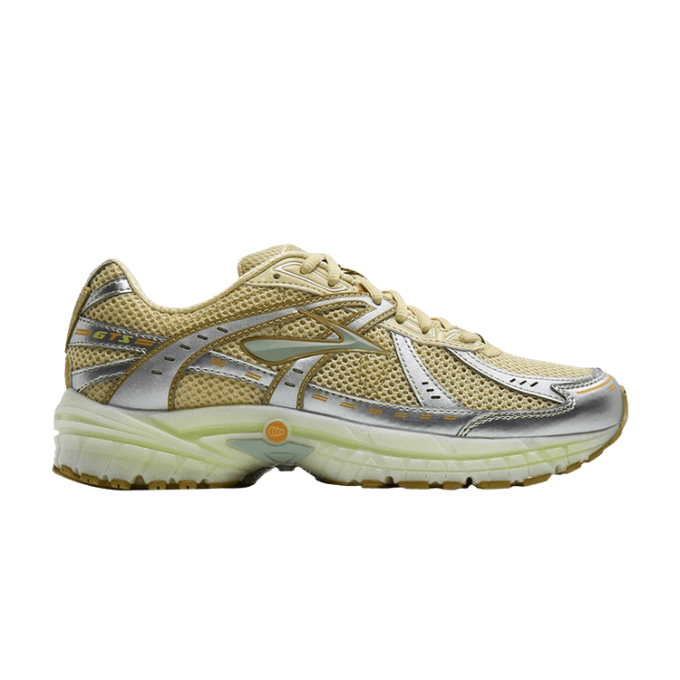 Brooks Adrenaline GTS 10 'Dusty Yellow Neo Yellow Grey'