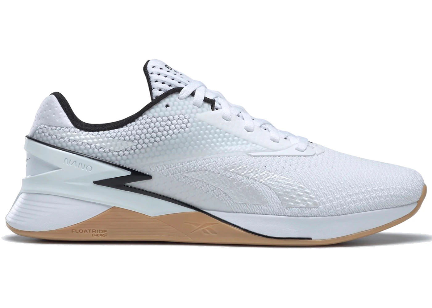 Reebok Nano X3 White Black Gum