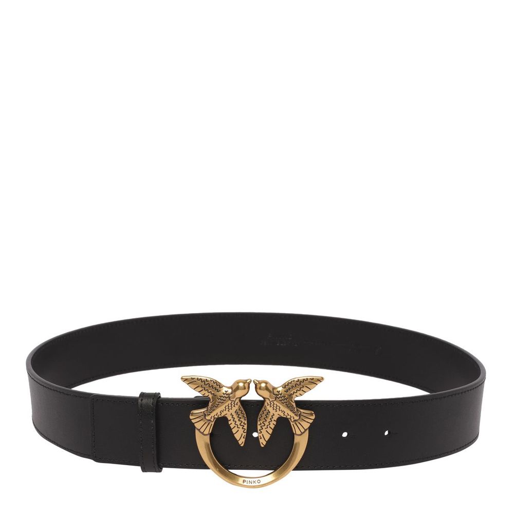 Pinko Love Berry Logo Buckle Belt