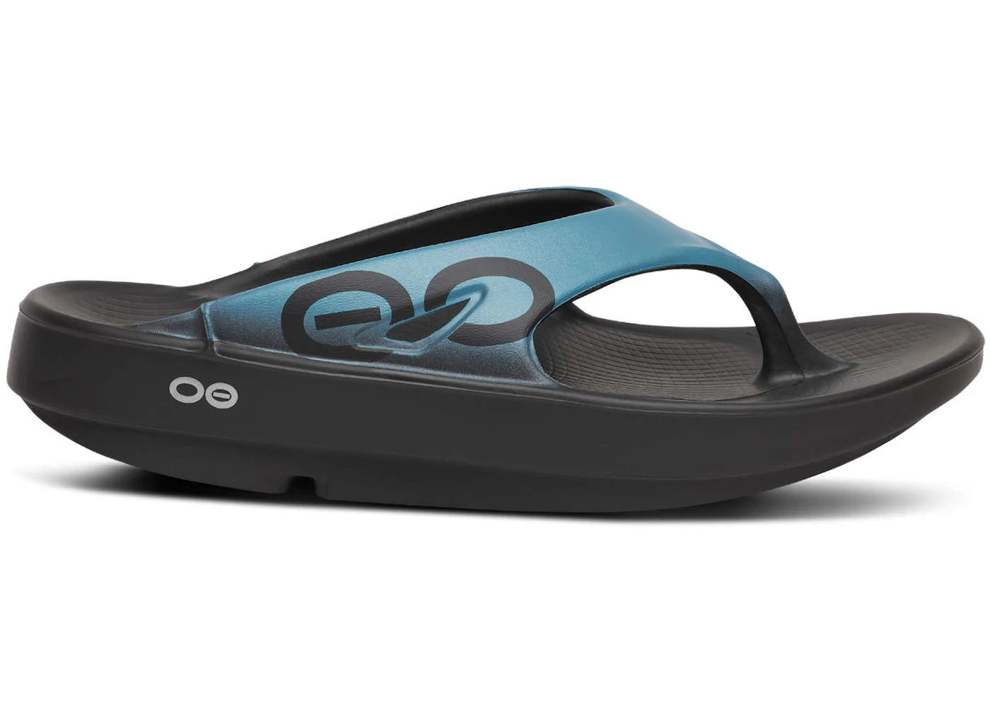 OOFOS OOriginal Slide Black/Ocean Blue