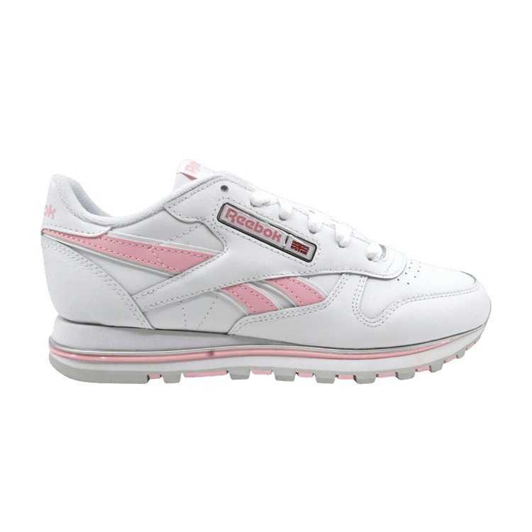 Reebok Wmns Classic Leather Clip V2 'White Pink Glow'