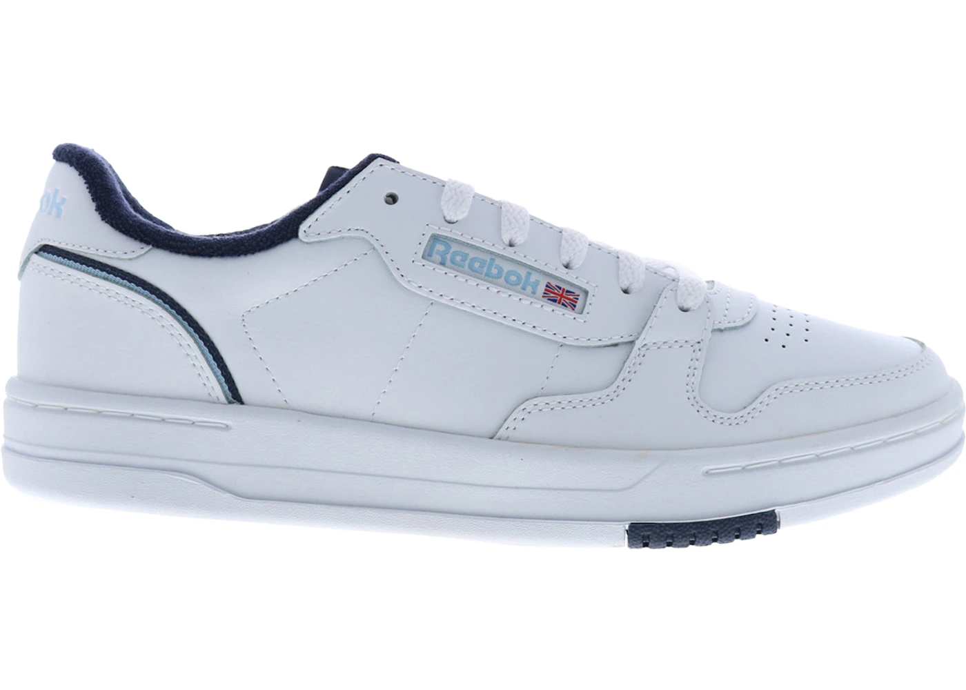 Reebok Phase Court White Navy Soft Blue