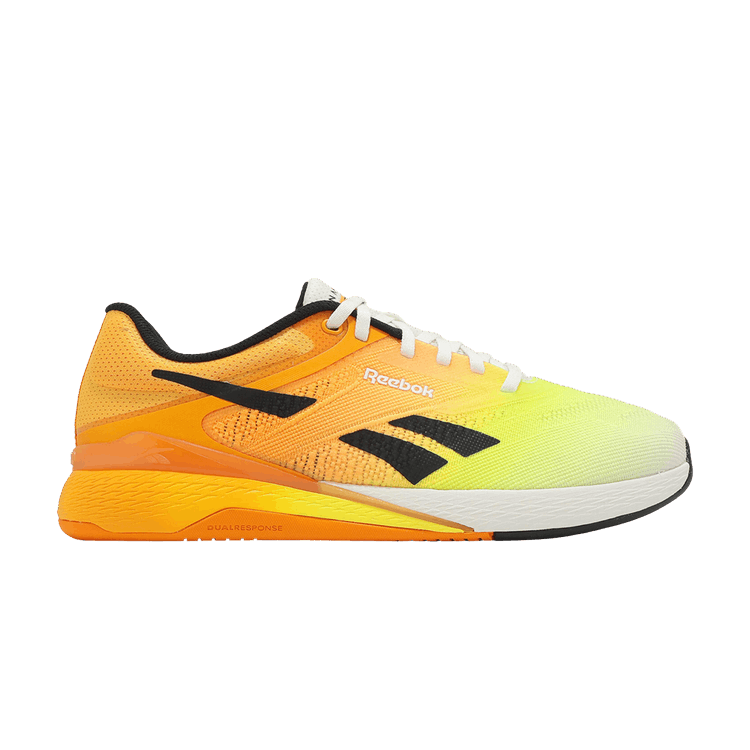 Reebok Nano X5 'Chalk Black Electric Amber'